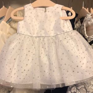White infant dress